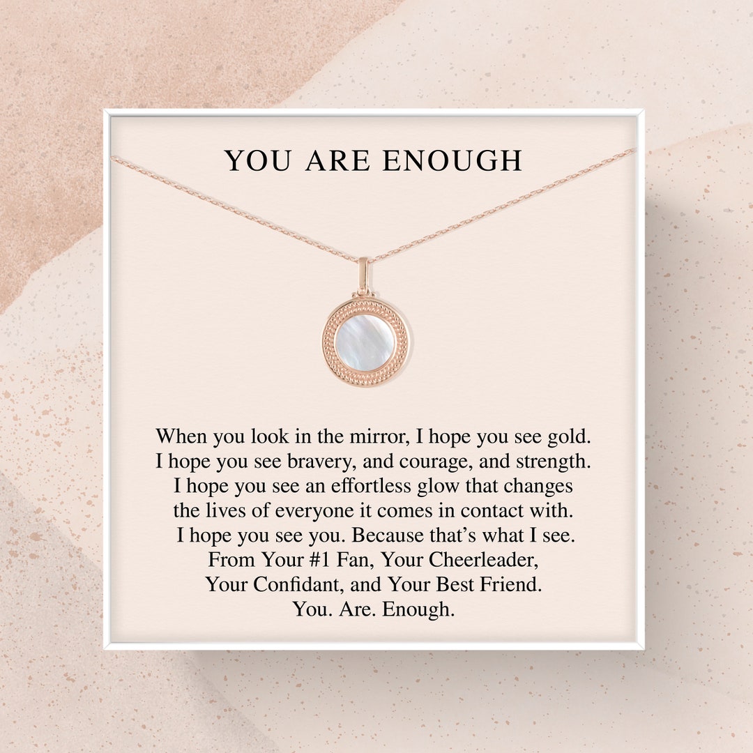 To my Angel, my Guide and my Best Friend - Necklace for Mom (Love