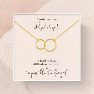 Psychologist Gift | Leaving Gift for Psychologist |  Gift for Psychologist | A Truly Amazing Psychologist Gift Necklace