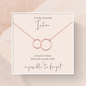Intern Gift | Gift for Intern | Intern Gift | A Truly Amazing Intern Gift Necklace