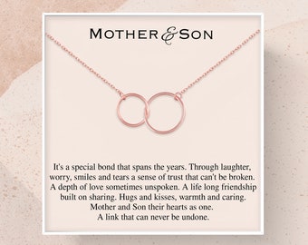 Mother Son Gift | Mom Gift from Son | Mother and Son | Mom Necklace from Son