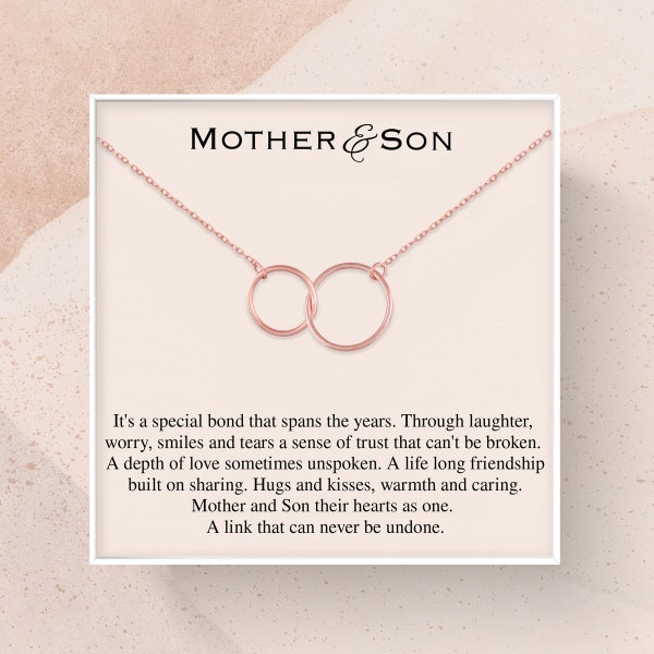 Mother Son Gift | Mom Gift from Son | Mother and Son | Mom Necklace from Son