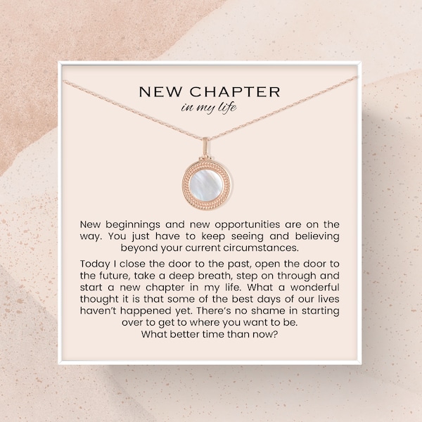 New Beginnings Gift | Survivor Necklace | Warrior Necklace | Sobriety Gift