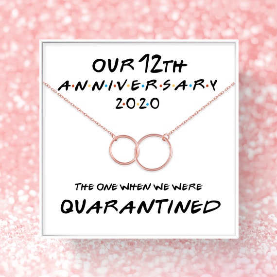 12th wedding anniversary gift for wife
