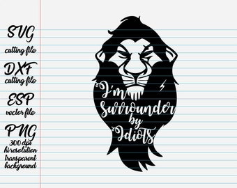 Free Free 71 Silhouette Lion King Scar Svg SVG PNG EPS DXF File
