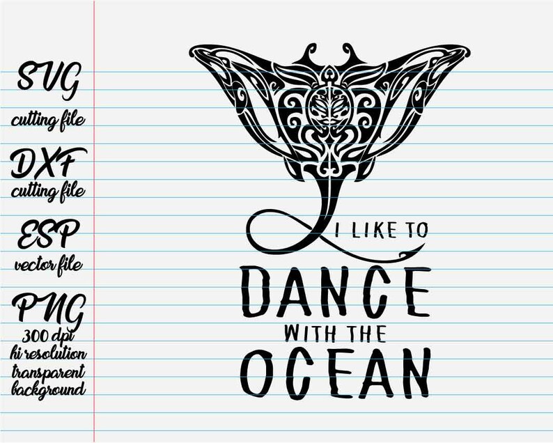 Download I like to dance with the ocean / Disney Quotes /quote svg ...