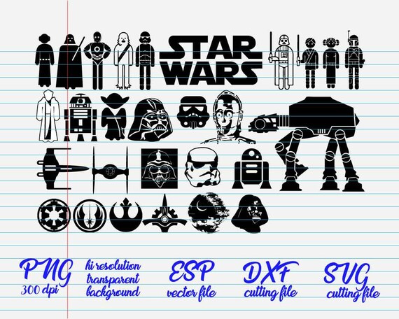 Starwars Symbole Star Wars Zitate Zitat Svg Zitat Etsy