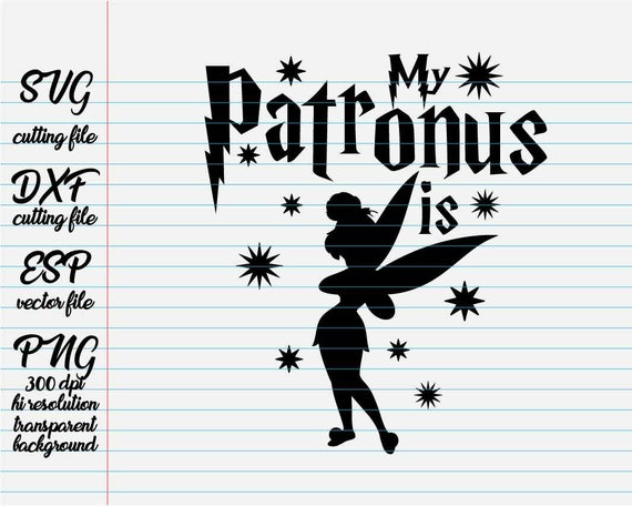 Mein Patronus Ist Tinkerbell Zitat Svg Zitat Clipart Etsy