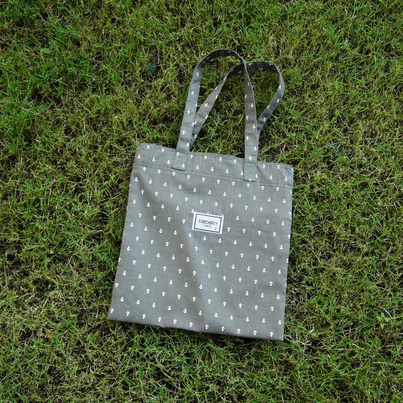 DODORY handmade ecobag pattern tote bag Canvas Bag Gift for Her cute bag lovely bag EcoGrocery Bag Shopping bag Cute gift Eco Bag Cotton bag