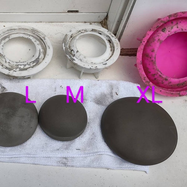 Flat casting D 11.5 cm stone imitation size XL for stone painting dotting primer