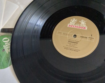 10 20 30 alte Schallplatten zum Basteln LPs Vinyl Platten