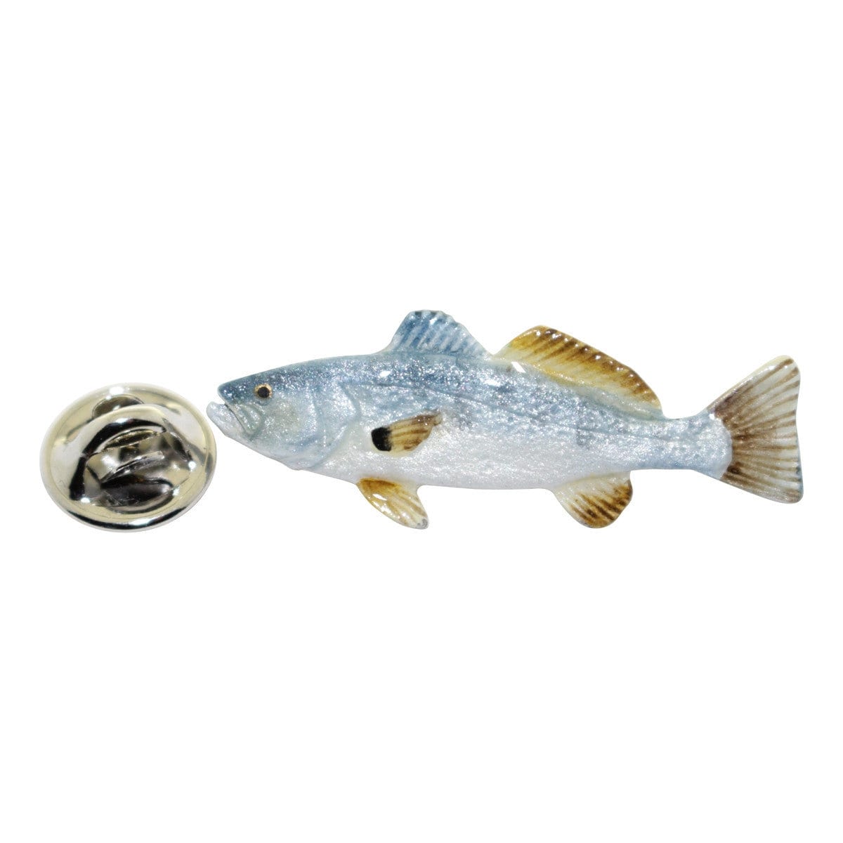 Weakfish Pin ~ Hand Painted ~ Lapel Pin
