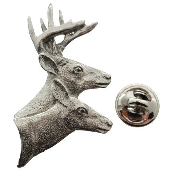 Rabbit Pin ~ Antiqued Pewter ~ Lapel Pin