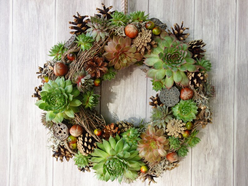 Herbst Türkranz | Mit Kürbissen Und Ahornblättern | Deko Für Haustür Und Wohnung