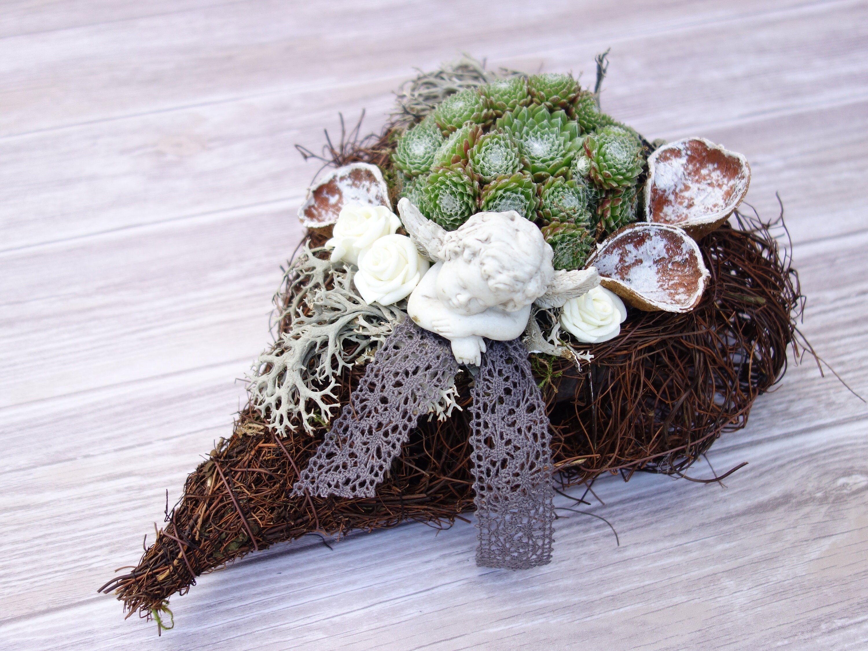 Allerheiligen Gesteck Grabgestecke Allerheiligen Etsy