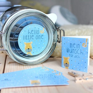 Glücksglas "Hello little One"