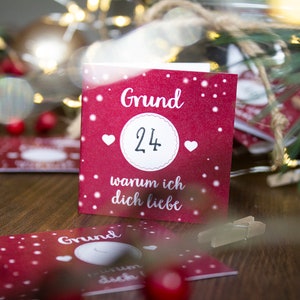 Adventskalender 24 Gründe warum ich dich liebe Bild 3