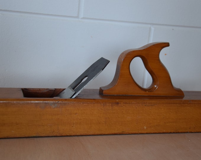 Collectible XL Antique Woodworking Jointer Plane 90cm/35 Etsy