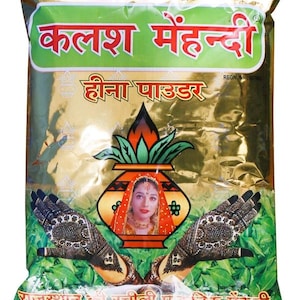 Organic Kalash Powder For Hand Made Heena Mehandi| Lawsonia Inermis | Mehndi Powder | Natural & Raw | Henna kit