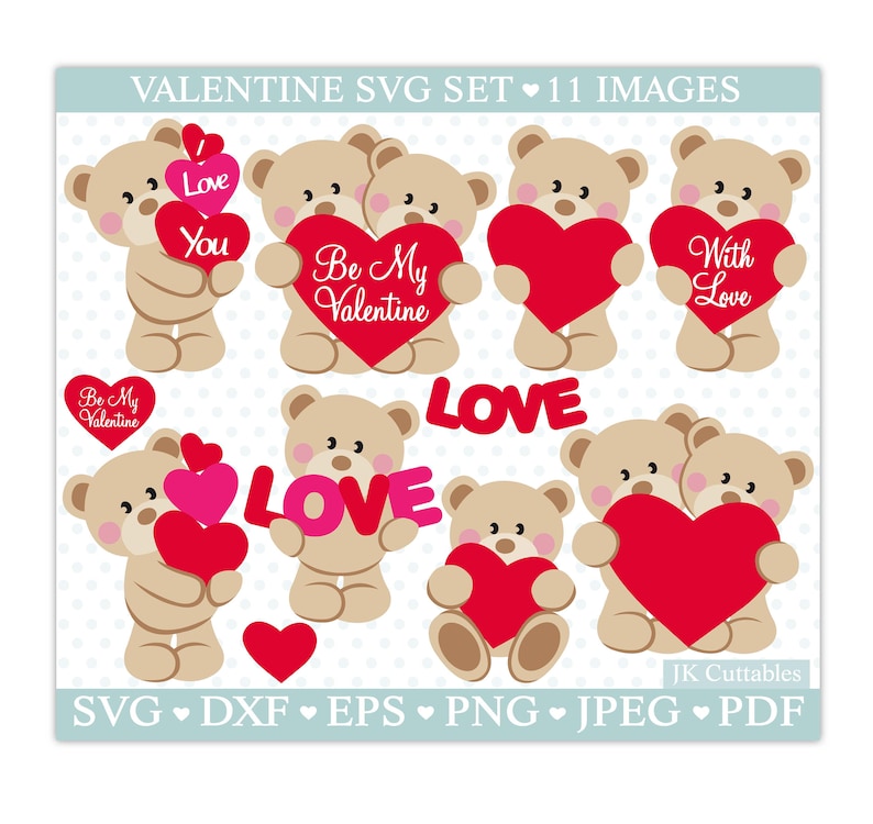Download Cute Bear Svg Valentine Cut Files Valentine Svg Files Valentine Svg Bundle Clip Art Art Collectibles Delage Com Br