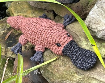 Australian Crochet Platypus Toy