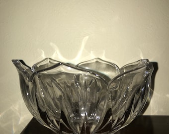 Mikasa Crystal Blossom Bowl