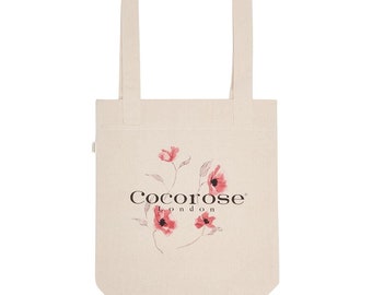 Cotton Canvas Shopping Tote Bag - Cocorose