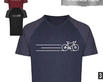 T-Shirt mit Fahrradmotiv | Bicycle Shirt | Geschenk für Radfahrer