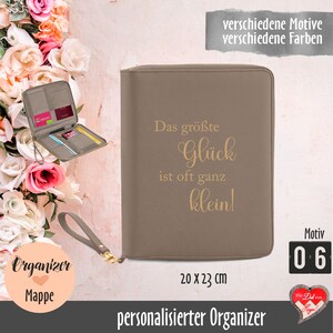 Personalisierter Organizer Dokumentenmappe Reise Organizer Bild 9