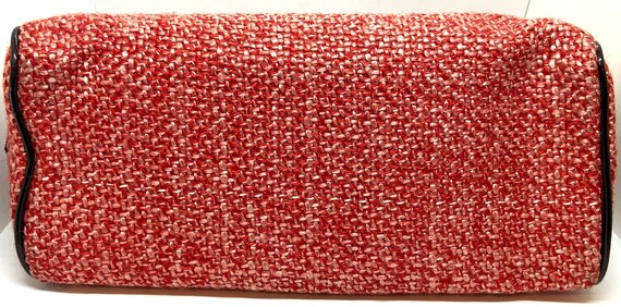 Red Wool Freedex Handbag made in Republic of Irel… - image 8