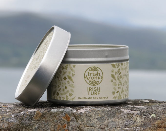 Irish Turf Handmade Soy Candle Etsy UK