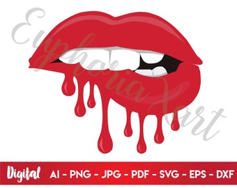Free Free 144 Drip Lips Svg Free SVG PNG EPS DXF File