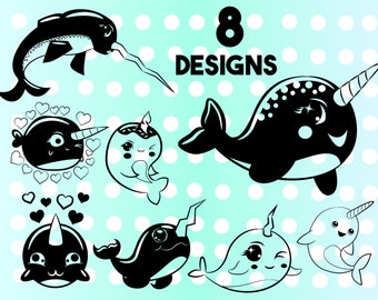 Download Narwhal Svg Etsy