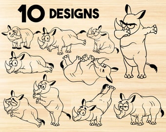 Download Rhino Svg Etsy