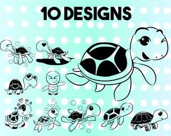 Download Turtle Bundle Svg Etsy