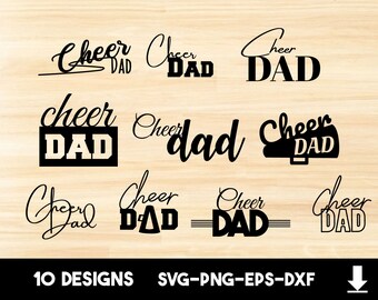 Download Cheer Dad Svg Etsy