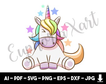 Download Baby Unicorn Svg Etsy