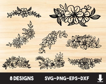 Download Layered Flower Svg Etsy