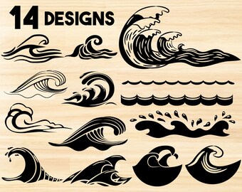 Download Ocean Waves Svg Etsy