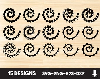 Download Rolled Flower Svg Etsy SVG, PNG, EPS, DXF File