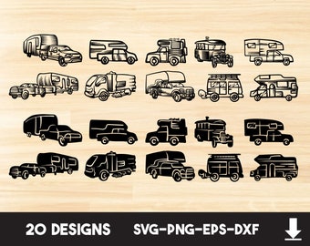 Free Free 266 Truck Towing Camper Svg SVG PNG EPS DXF File