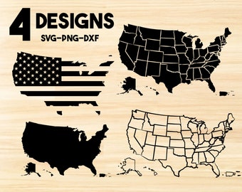 Download United States Svg Etsy