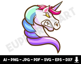 Free Free Angry Unicorn Svg Free 382 SVG PNG EPS DXF File