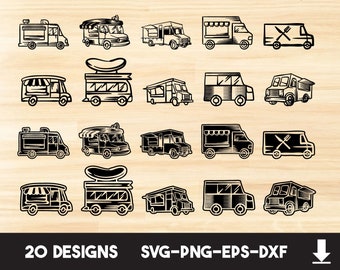 Free Free 332 Truck Icon Food Truck Svg SVG PNG EPS DXF File