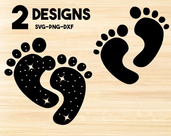 Download Free Baby Feet Logo Etsy SVG Cut Files