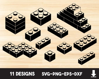 Lego Svg Etsy