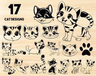 Download Kitten Svg Etsy