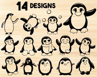 Download Penguin Svg Etsy