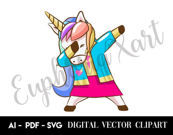 Download Dabbing Unicorndabbing Unicorn Svg Horse Svg Horse Clipart Etsy