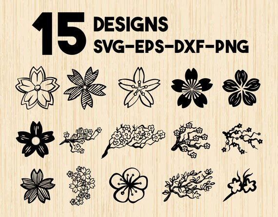 Free Free 303 Japanese Flower Svg SVG PNG EPS DXF File