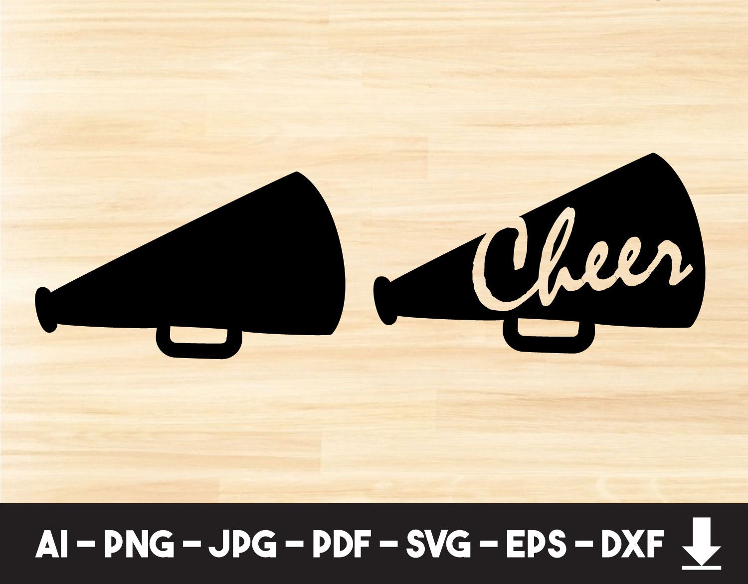 Download Megaphone Clipart Cheer Mom Svg